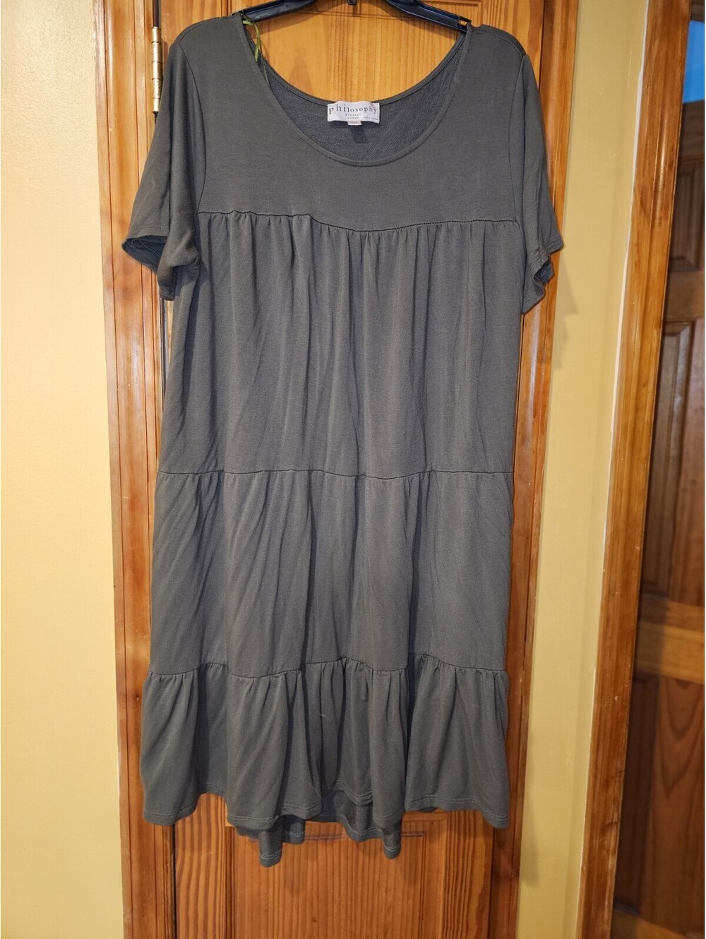 Philosophy Dresses Woman 1X Olive Green